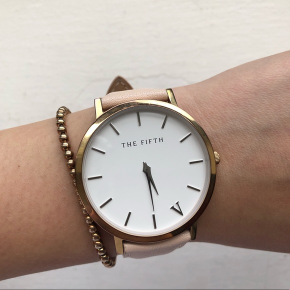 the 5th SoHo rosegold watch (pink+grey straps) - Picture 7 of 8